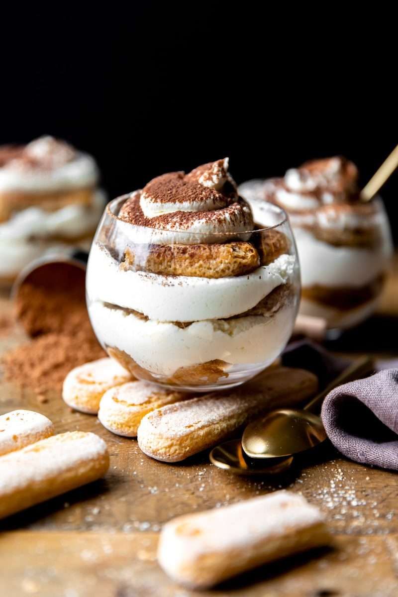 Tiramisu-Style Dessert Cup