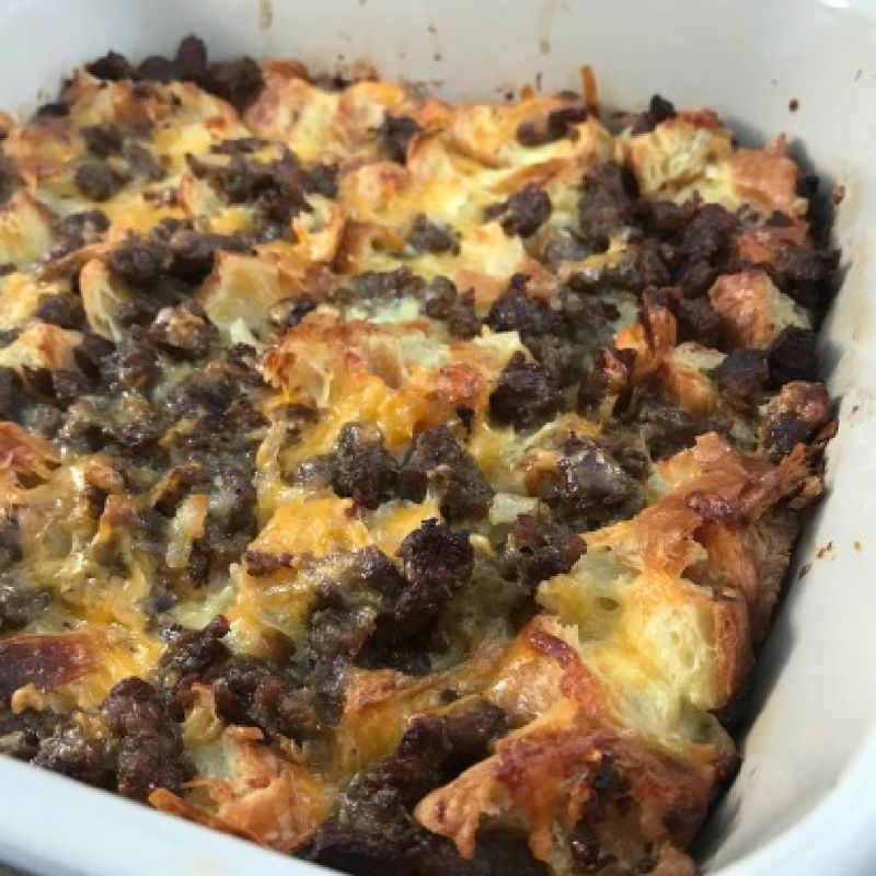 Maple Sausage Breakfast Casserole (Vermont)