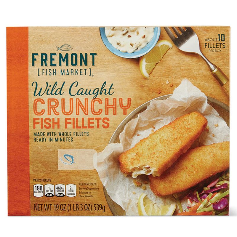 Aldi Fremont Fish Market Breaded or Beer Battered Fillets