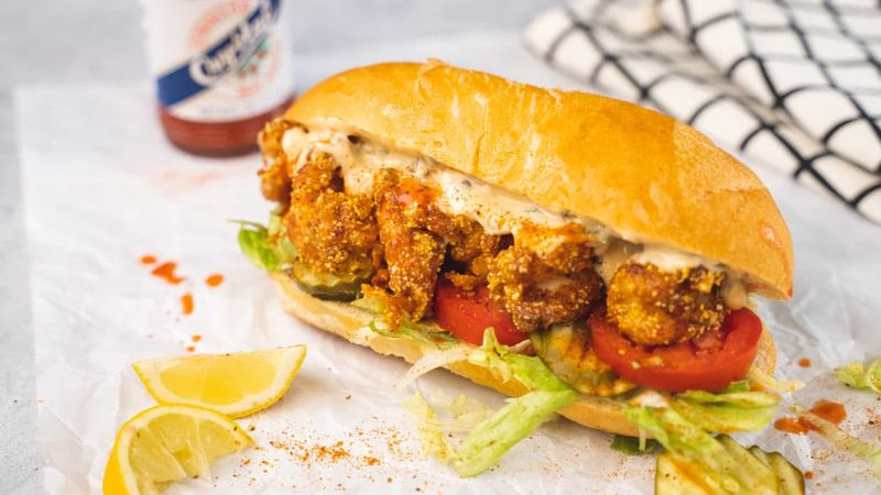 Shrimp Po Boy Sandwiches