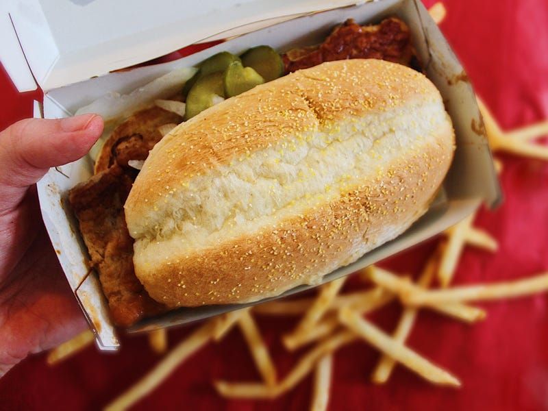 McDonald's McRib Hoagie Test