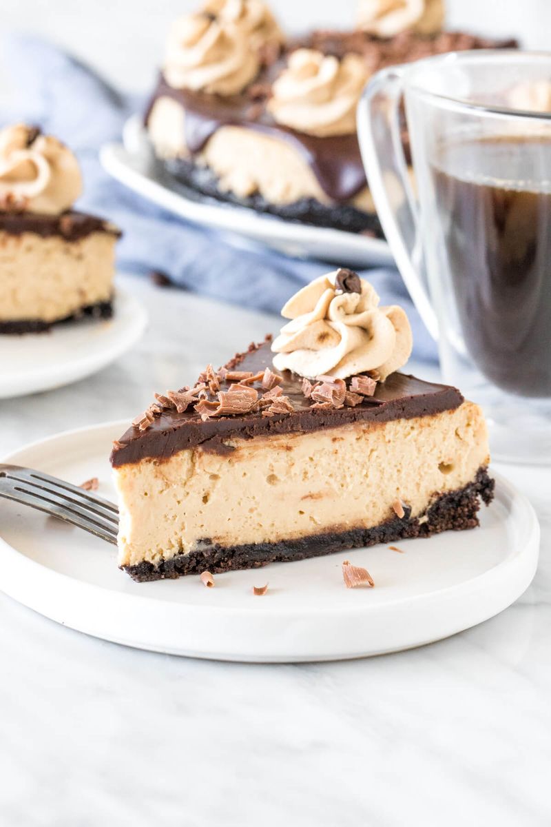 Coffee Swirl New York Cheesecake