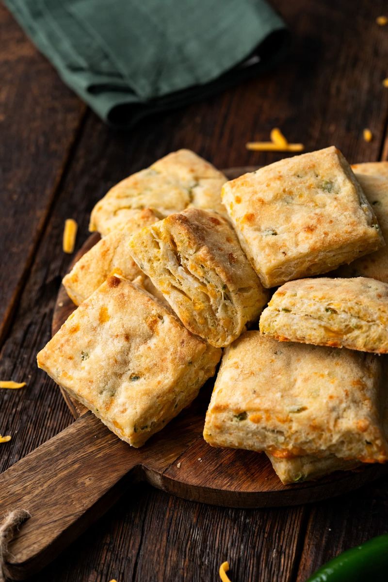Buttermilk Biscuits with Jalapeño Honey Butter