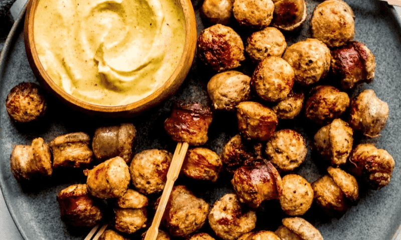 Conecuh Sausage Bites With Mustard