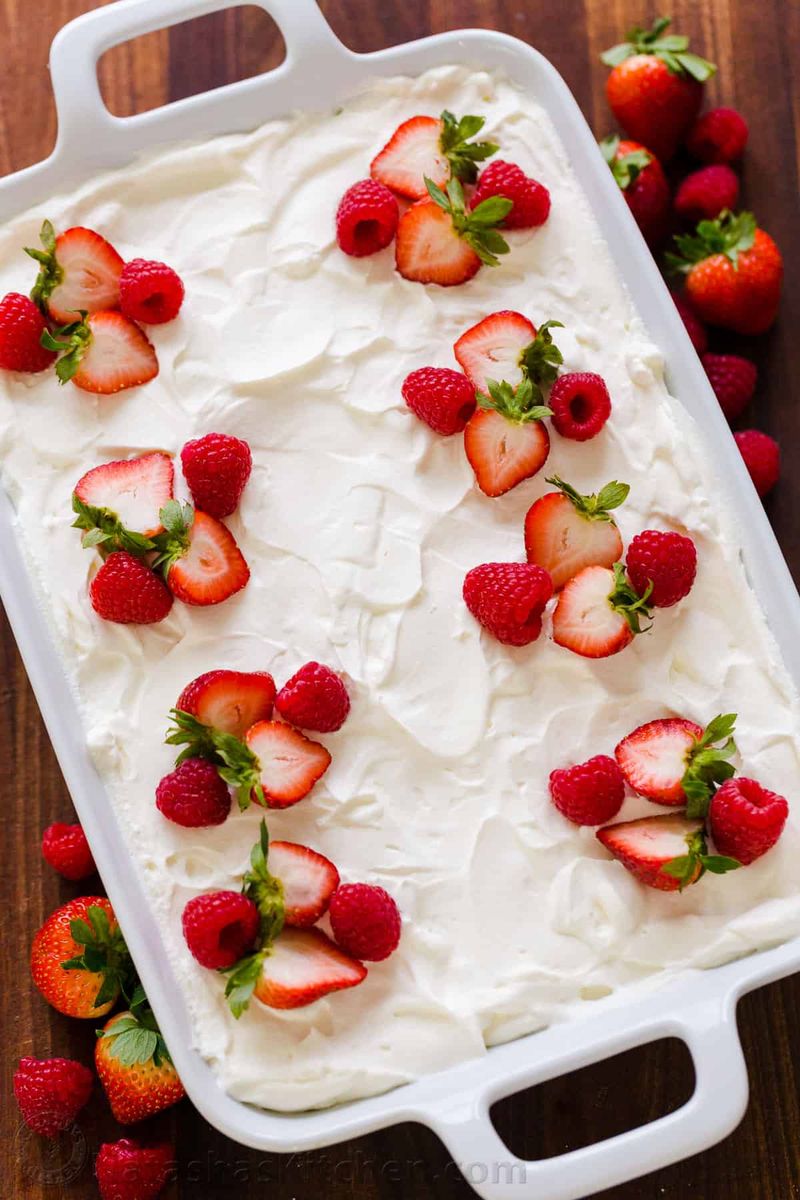 Tres Leches Cake (Sheet Pan Style)