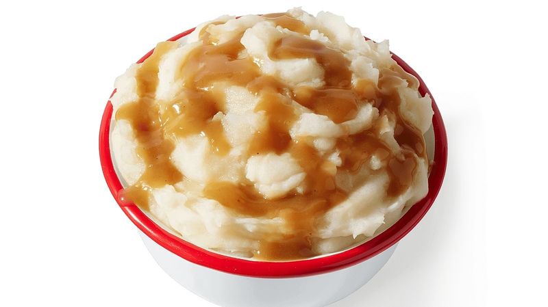 Mashed Potatoes with Gravy