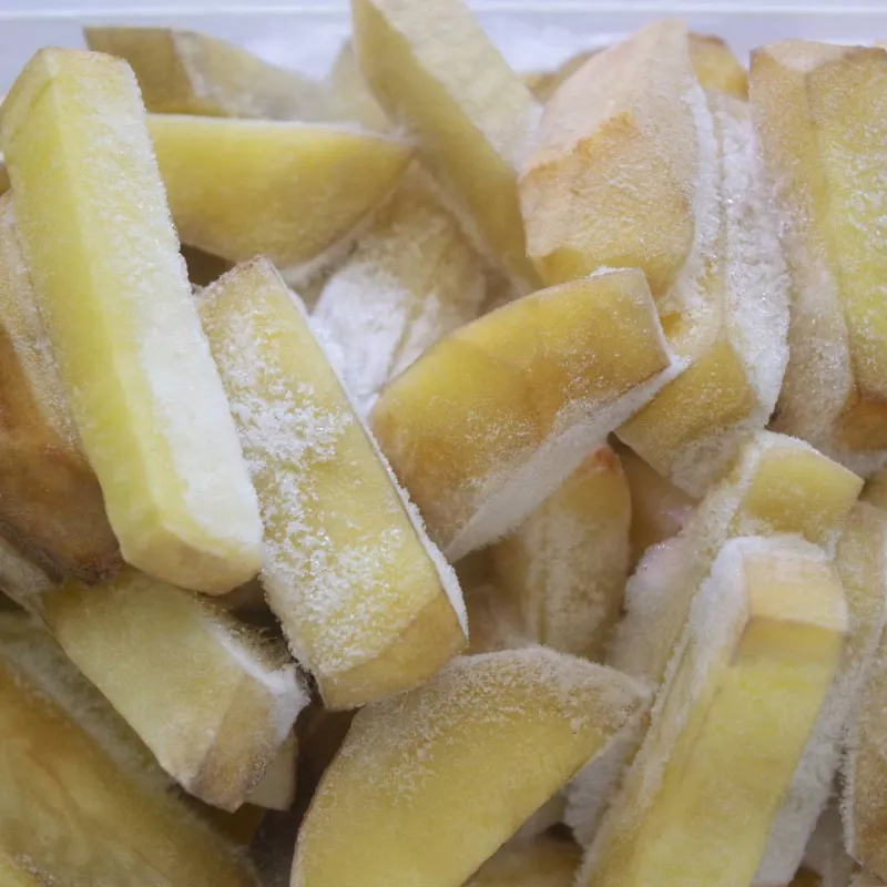 Not drying off surface frost