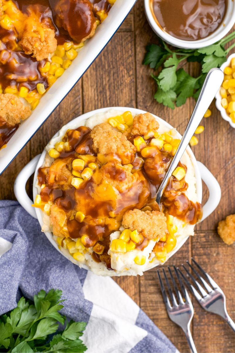 Instant Mashed Potatoes Bowl