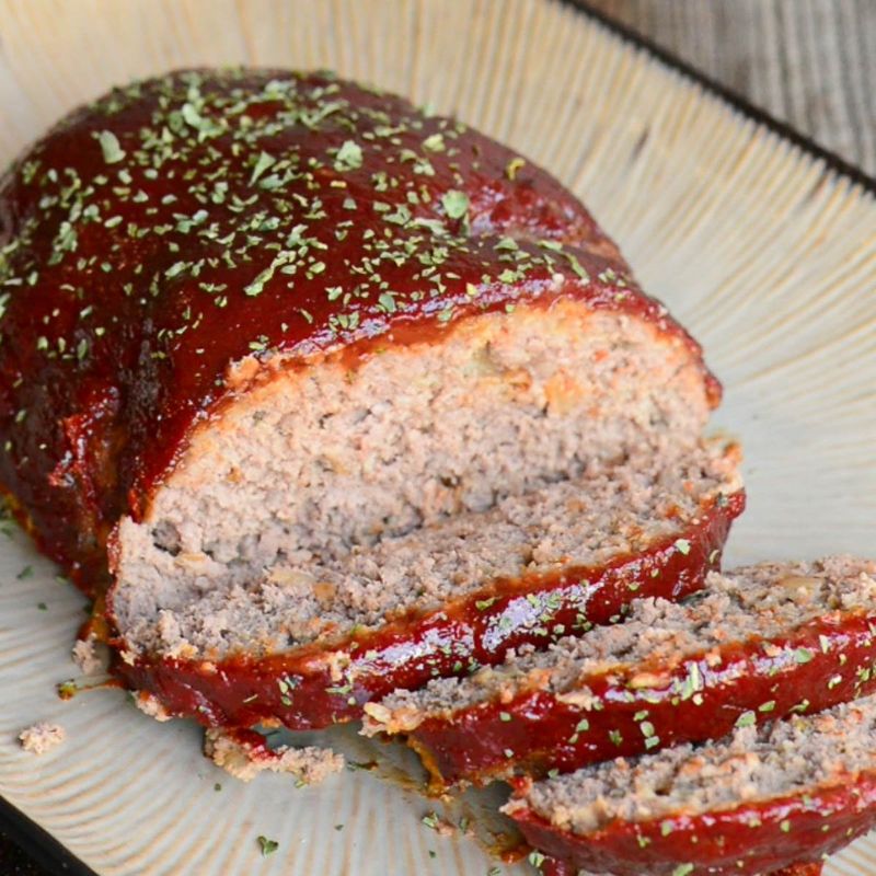 Meatloaf With Tomato Glaze