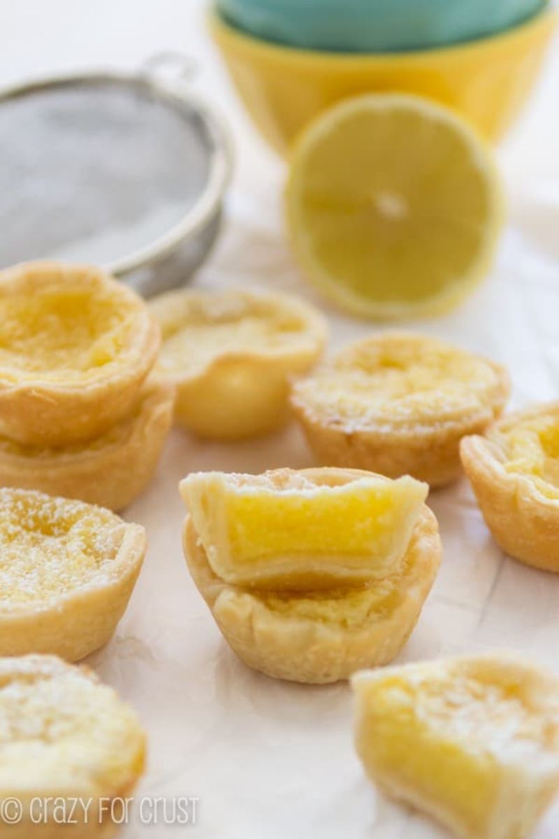 Mini Lemon Chess Pies