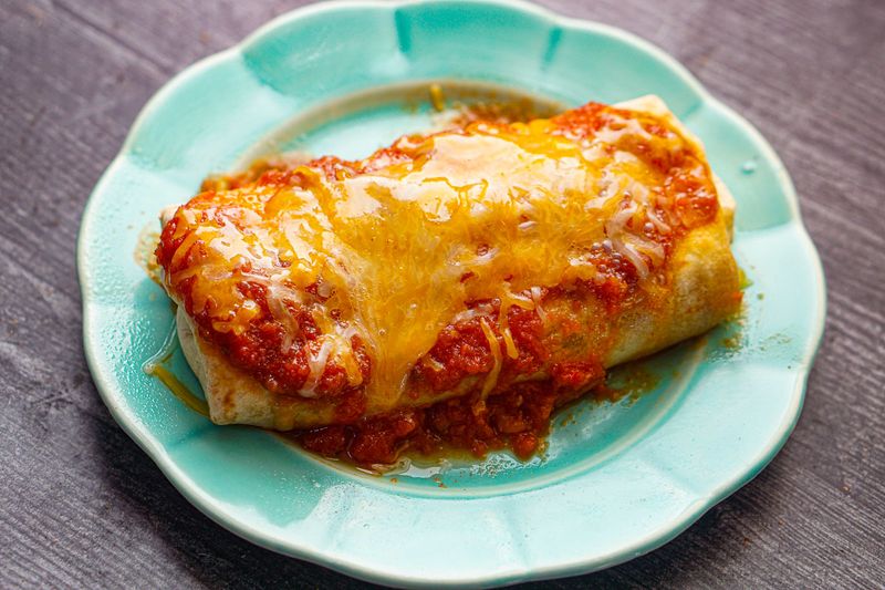 Stuffed burritos with everything inside