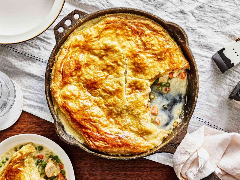 Skillet Chicken Pot Pie