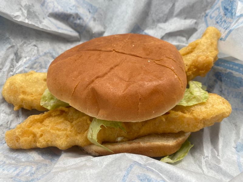 Captain D’s — Giant Fish Sandwich
