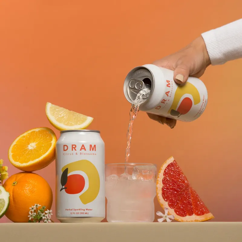 Flavored sparkling water