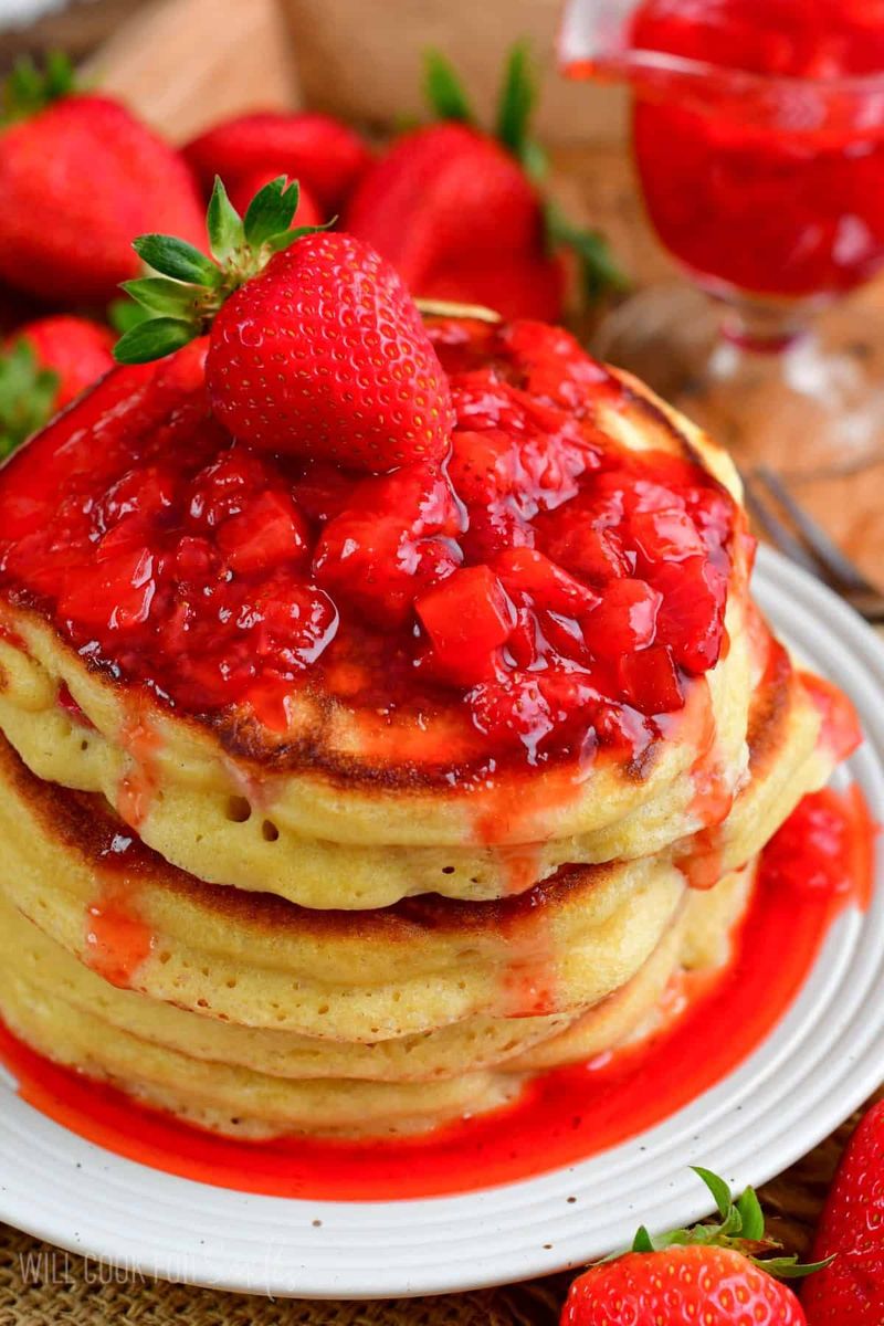 Strawberry Pancake Topping