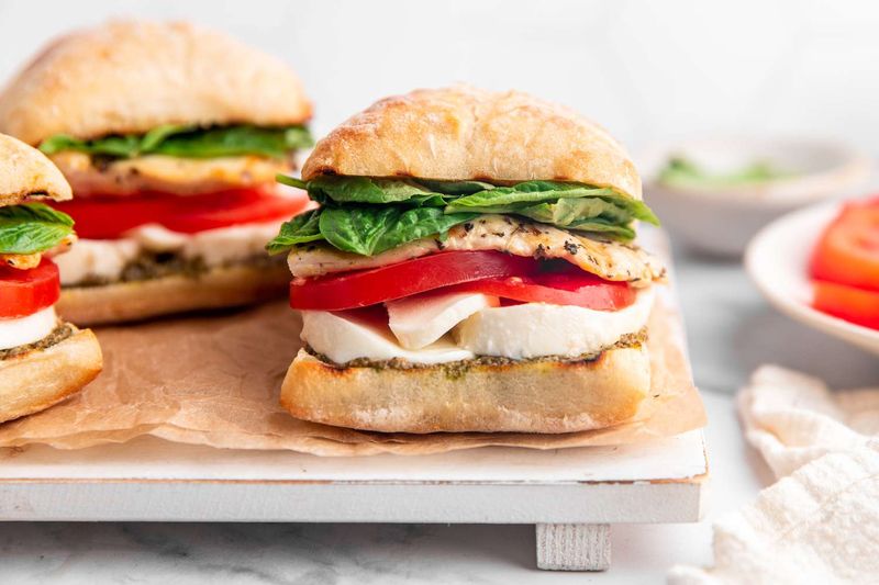 Caprese Chicken Ciabatta