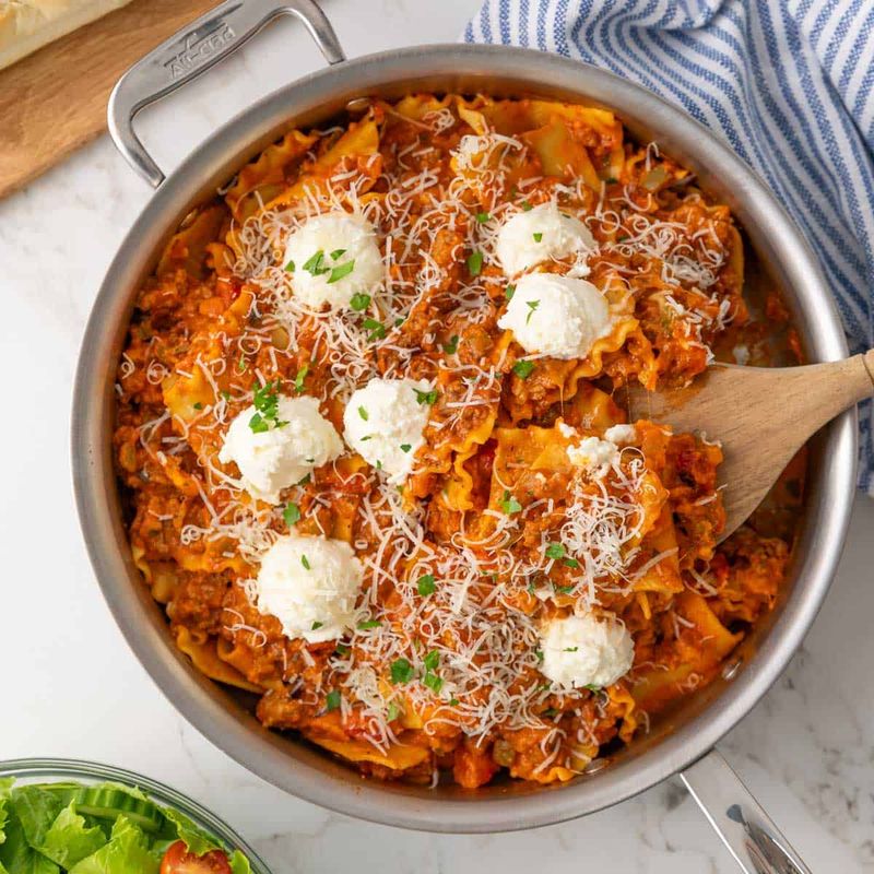 Lasagna Skillet