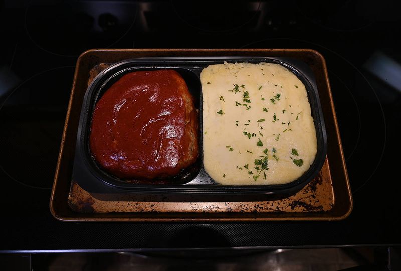 Meatloaf With Mashed Potatoes