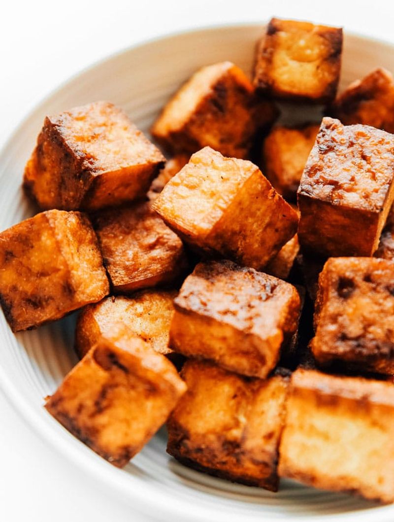 Air Fryer Tofu Bites