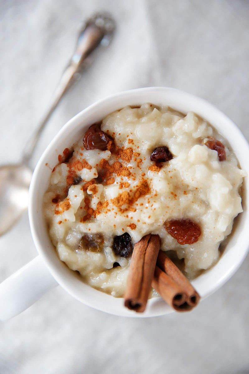 Rice Pudding with Raisins