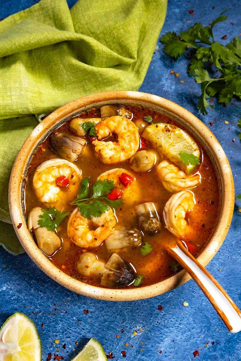 Tom Yum Shrimp Soup