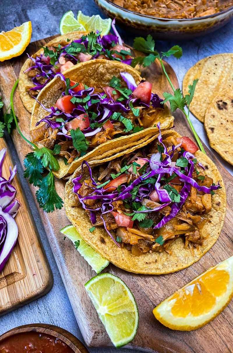 Jackfruit Carnitas Tacos