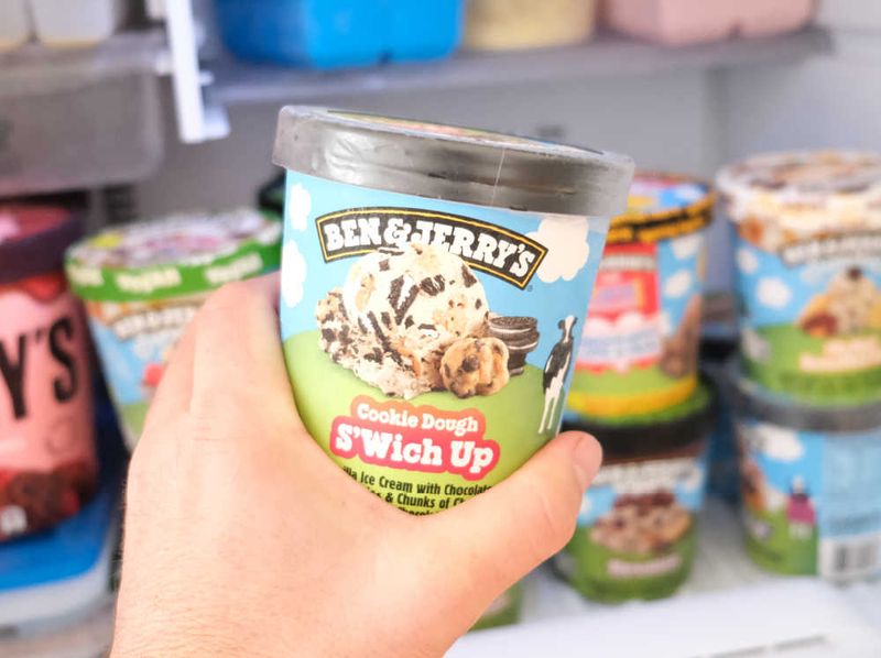Ben & Jerry’s Cookie Dough S’wich Up