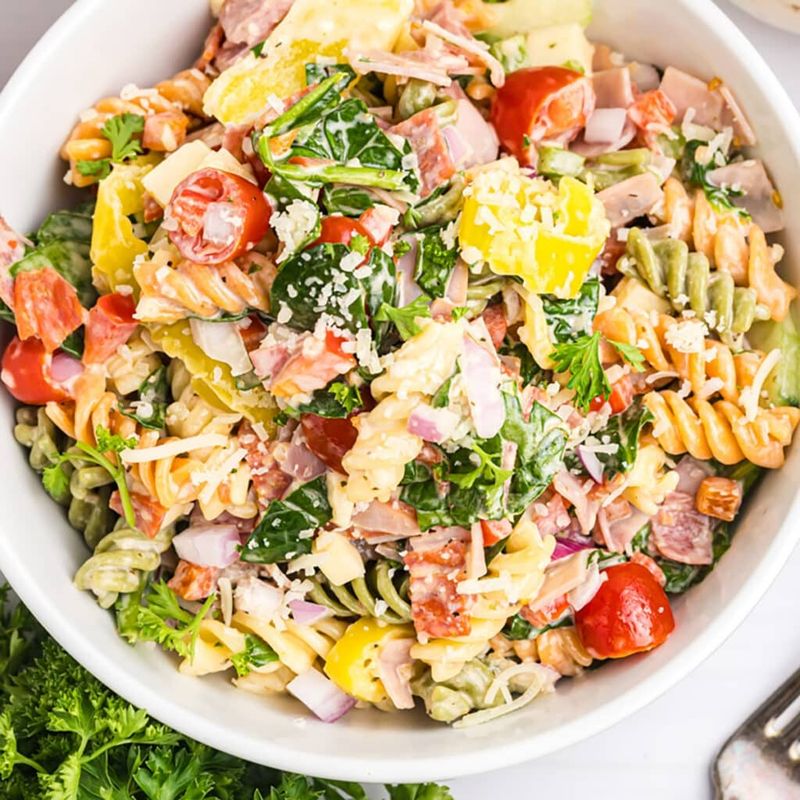 Zippy Italian Deli Sub Pasta Salad