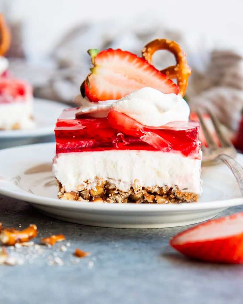 Strawberry Pretzel Salad