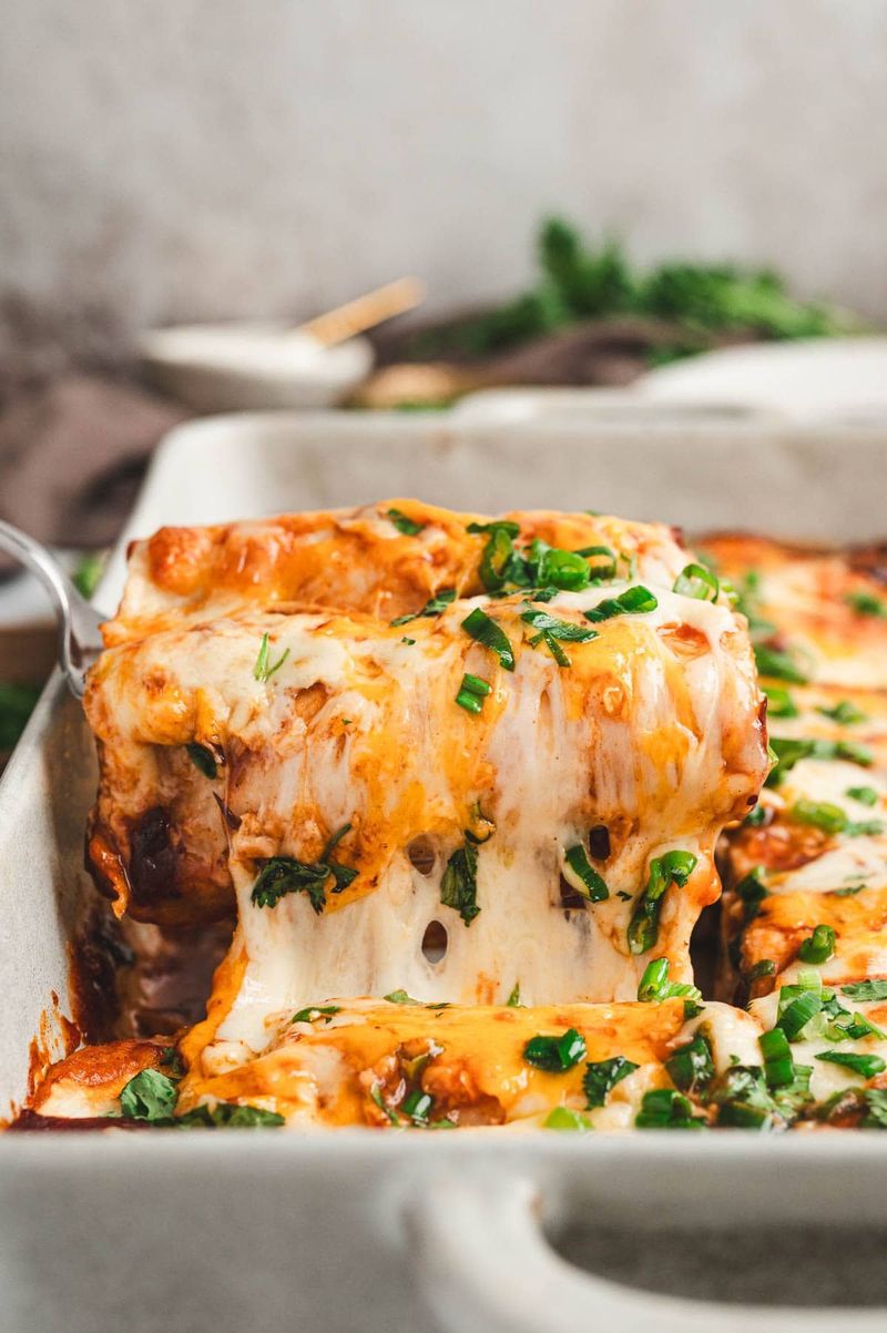 Turkey Enchiladas with Chipotle