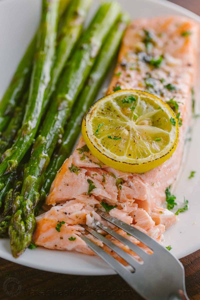 Lemon Herb Sheet Pan Salmon