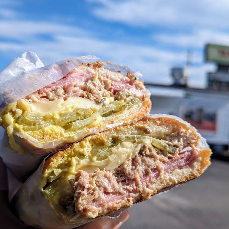 Cuban Sandwich From A Food Truck