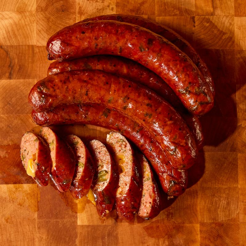 Smoked Sausage & Jalapeño-Cheddar Links