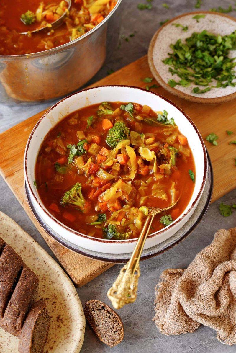 Cabbage Soup with Smoked Paprika