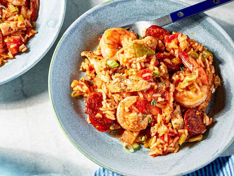 Creole-Style Jambalaya (Tomato Red Jambalaya)