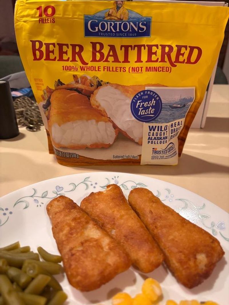 Gorton’s Beer Battered Fish Fillets