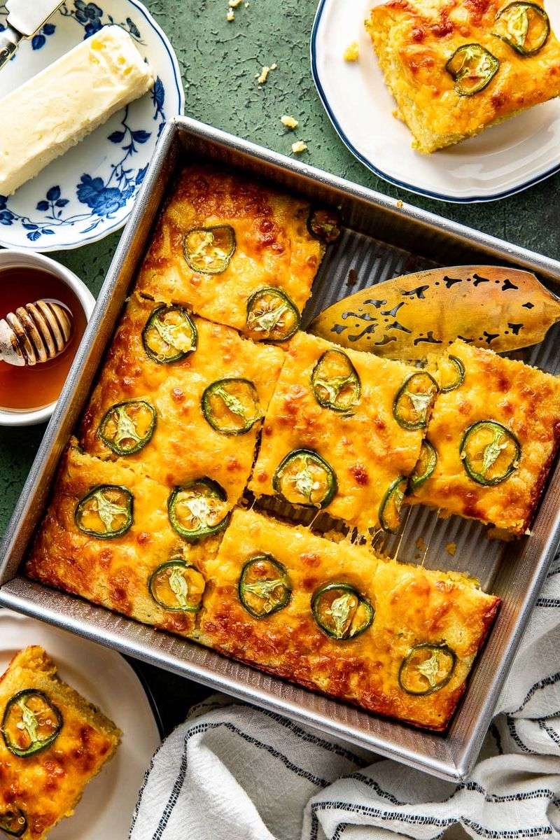 Cheesy Jalapeño Cornbread
