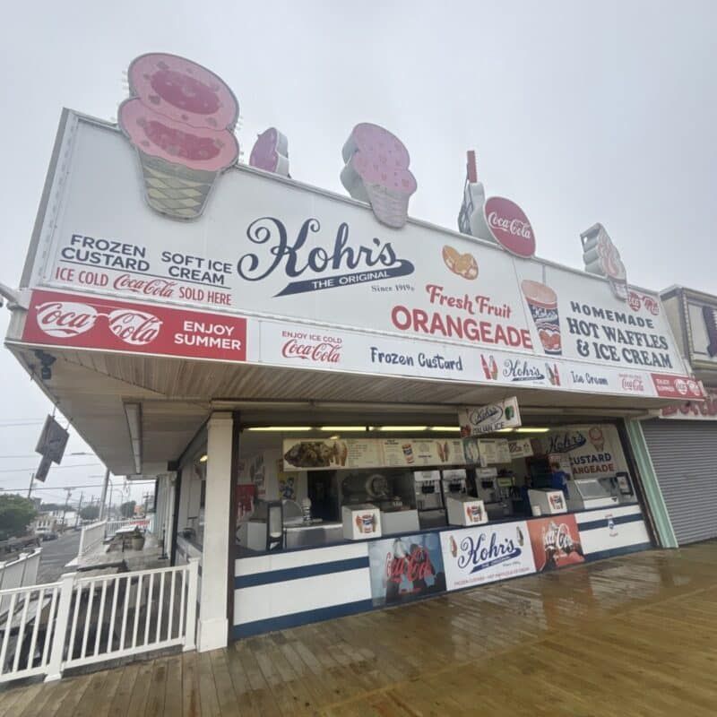 Kohr's Brothers Adjacent Slice Spots - Seaside Heights