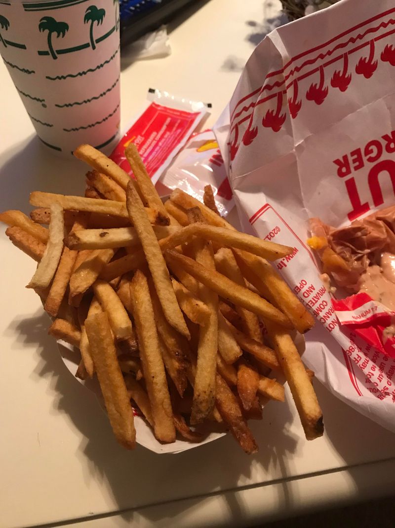 Not ordering the fries the way you actually like them