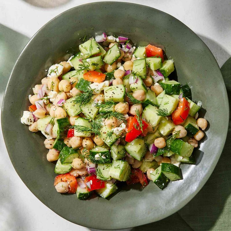 Mediterranean Chickpea Salad
