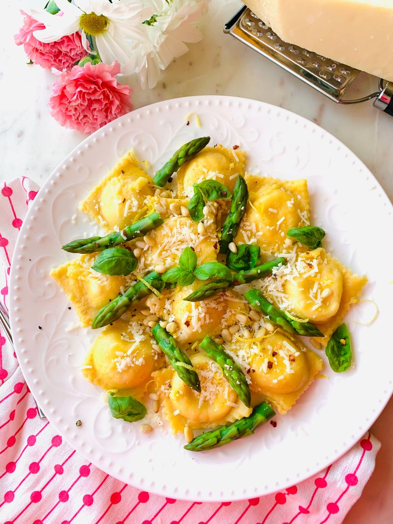 Lemon Ricotta Ravioli
