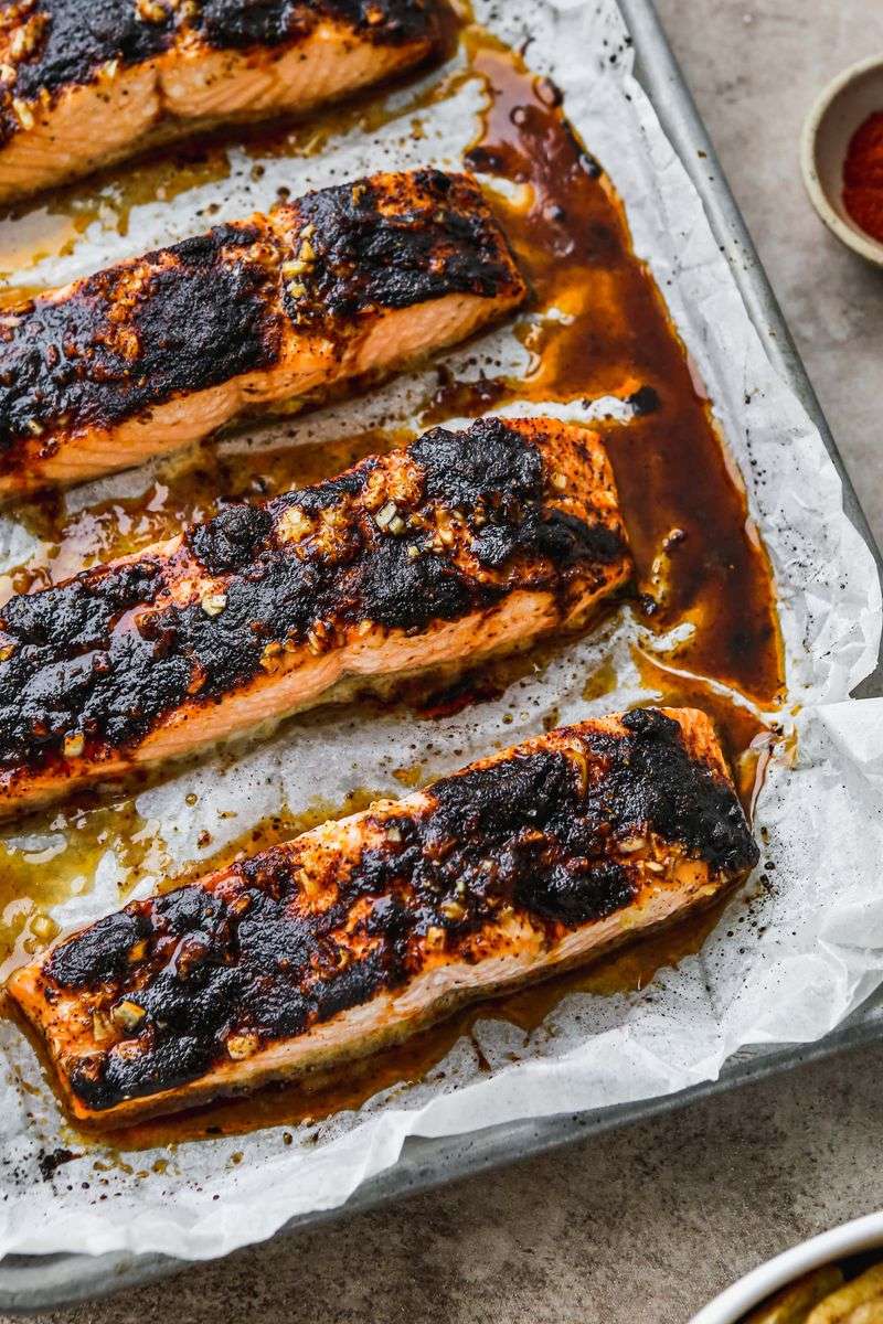 Brown Sugar Chili Salmon
