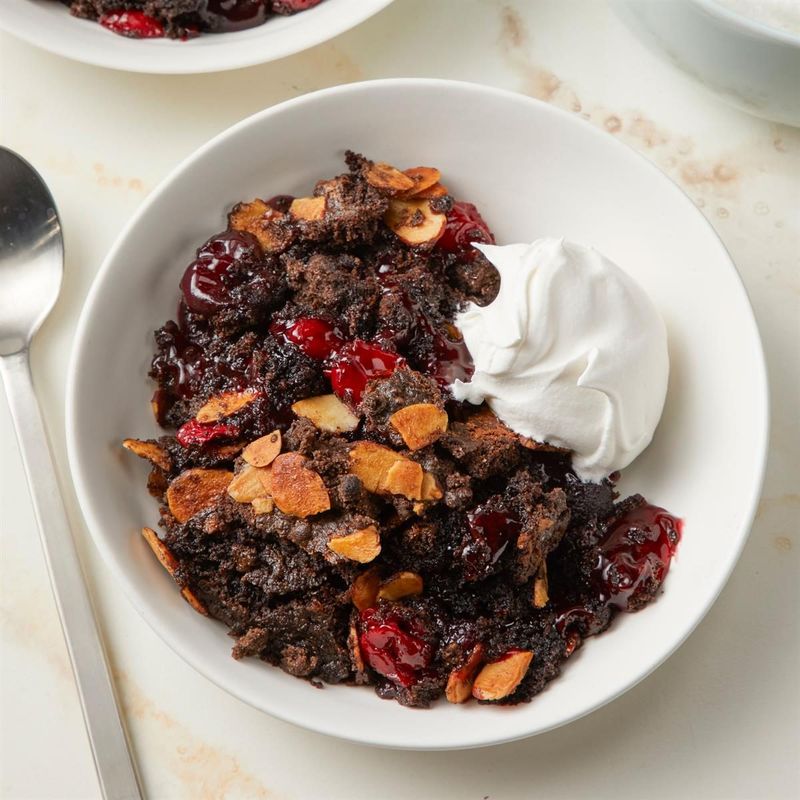 Chocolate Cherry Black Forest Dump Cake