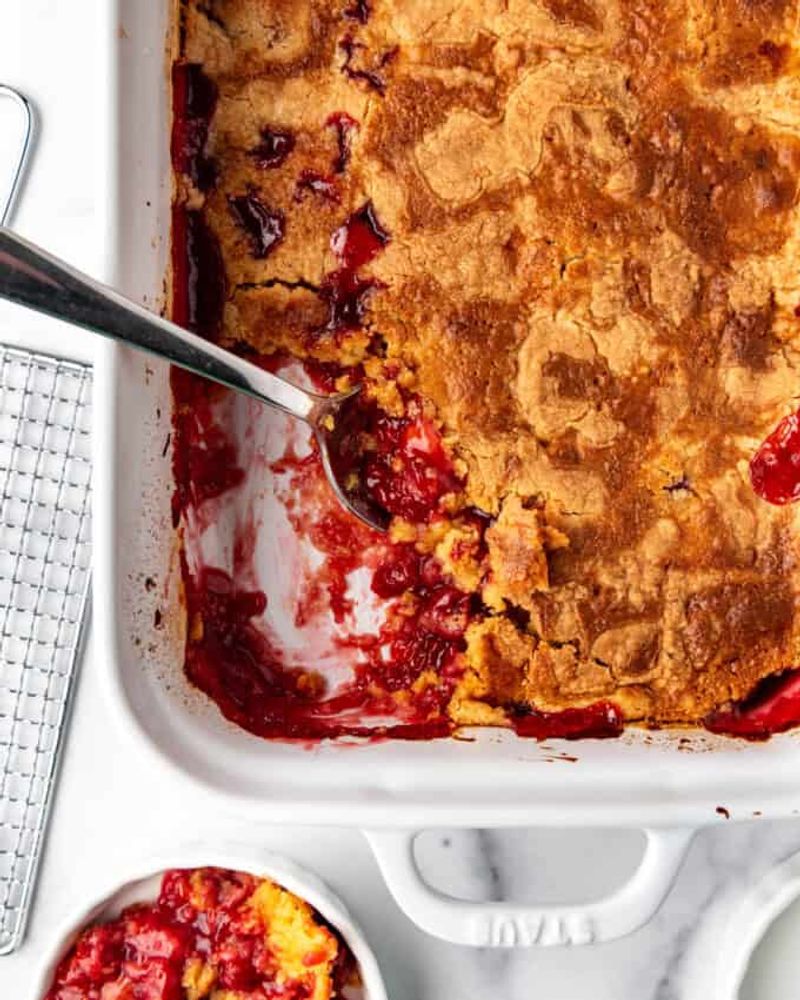 Classic Cherry Pineapple Dump Cake