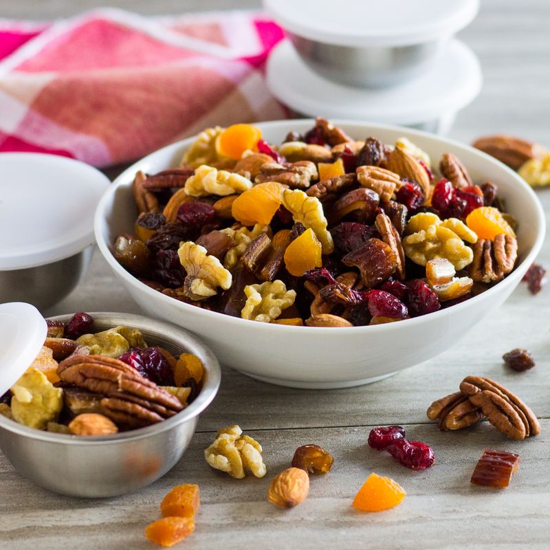 Dried fruit (raisins, cranberries, apricots)