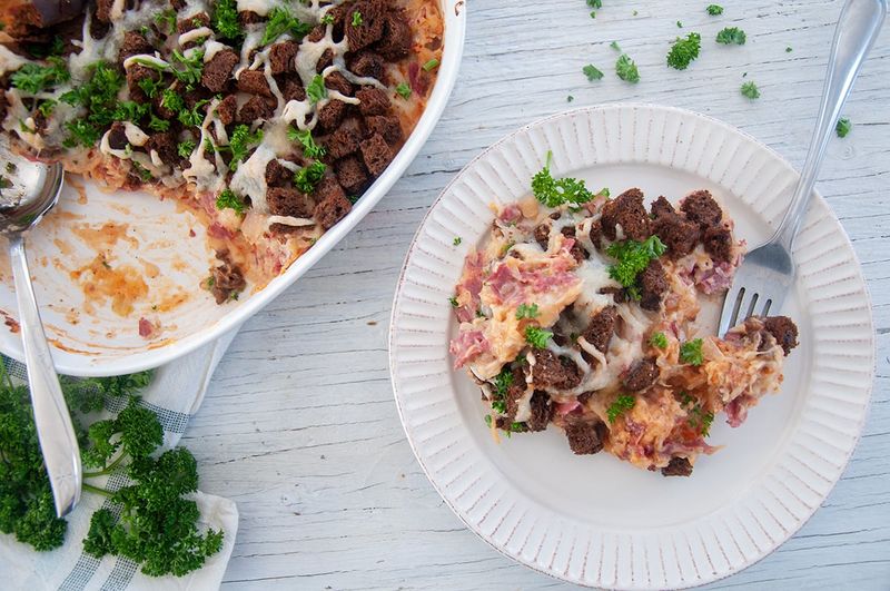 Omaha Reuben Casserole