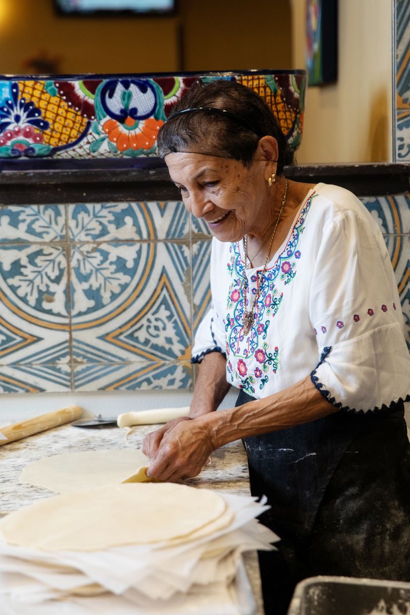 Tortillas made in-house