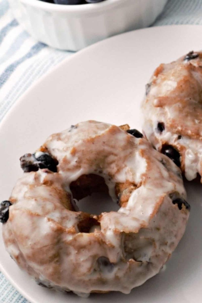 Blueberry Cake Donut