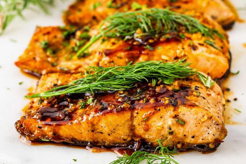 Rosemary Honey Glaze for Chicken or Salmon