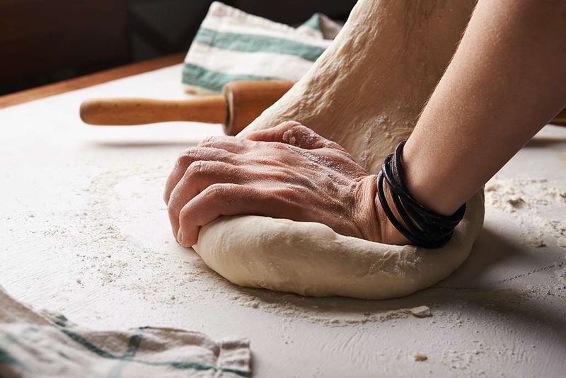 Knead just enough